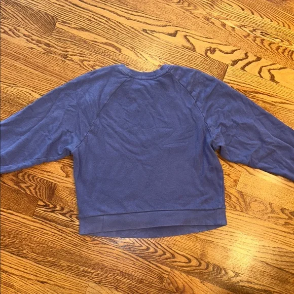 Marine Layer Distressed Sweatshirt with Embroidered Designs - Picture 6 of 6